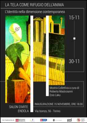 Mostra collettiva_ la tela come rifugio dell'anima: l'identità nella dimensione contemporanea.